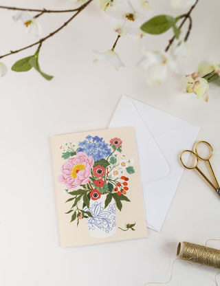 GARDEN VASE | Greeting Card - Botanica Paper Co.®