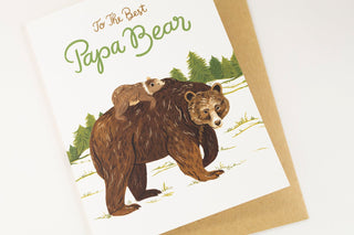 Papa Bear card - Botanica Paper Co.®