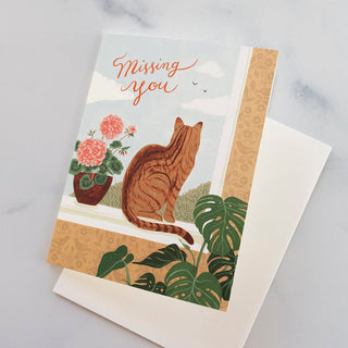 MISSING YOU | Greeting Card - Botanica Paper Co.®