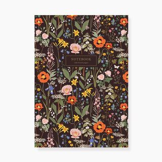WILD FLOWERS | Deluxe Notebook / SECONDS - Botanica Paper Co.®