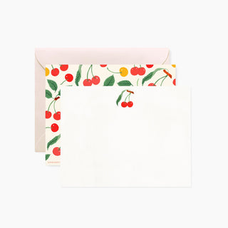 CHERRY Notecards | Set of 4 - Botanica Paper Co.®