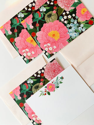 FLORA Notecards | Set of 4 - Botanica Paper Co.®