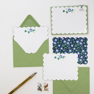 MORNING GLORY Notecards | Set of 4 - Botanica Paper Co.®