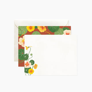 NASTURTIUM Notecards | Set of 4 - Botanica Paper Co.®