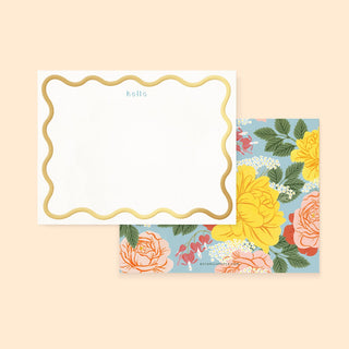 NOSTALGIC FLORALS Notecards | Set of 4 - Botanica Paper Co.®