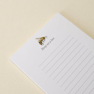 BUSY AS A BEE | Notepad - Botanica Paper Co.®