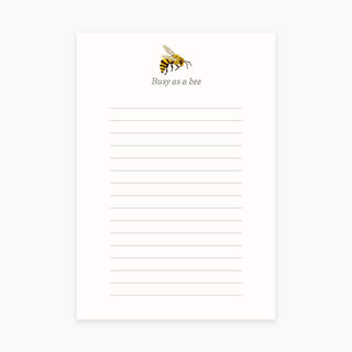 BUSY AS A BEE | Notepad - Botanica Paper Co.®