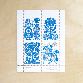 Artist Stamp No. 25 | Limited Edition - Botanica Paper Co.®