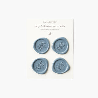 COLUMBINE | Self - Adhesive Wax Seal Set - Botanica Paper Co.®