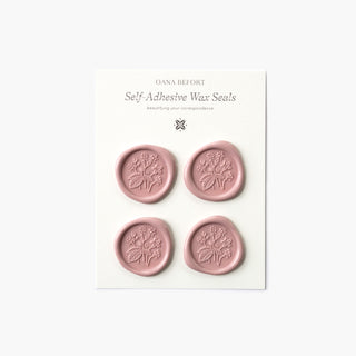 WILD BERRY | Self - Adhesive Wax Seal Set - Botanica Paper Co.®