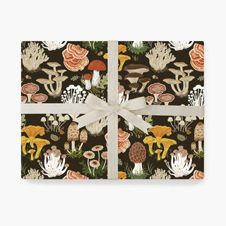 MUSHROOMS | Double Sided Gift Wrap - Botanica Paper Co.®