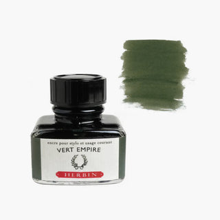 HERBIN Fountain Pen Ink | Empire Green - Botanica Paper Co.®