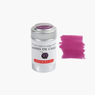HERBIN Fountain Pen Ink Cartridges | Black Currant Drop - Botanica Paper Co.®