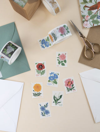 FLORALS | Perforated Washi Tape - Botanica Paper Co.®