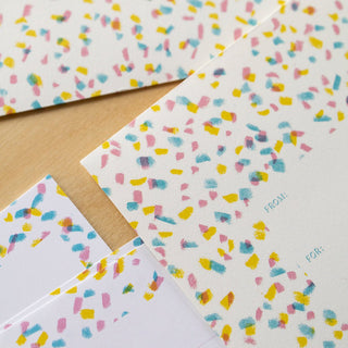 CONFETTI Envelopes | Boxed set of 15 - Botanica Paper Co.®