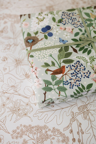 FLOWERING TREES | Double Sided Gift Wrap - Botanica Paper Co.®