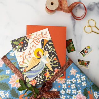 JOY TO THE WORLD | Christmas Card - Botanica Paper Co.®