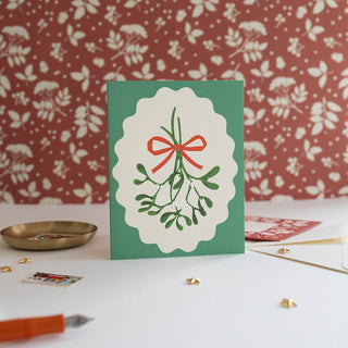 MISTLETOE | Holiday Card - Botanica Paper Co.®