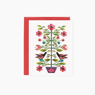 Romanian Folk Tapestry card - Botanica Paper Co.®